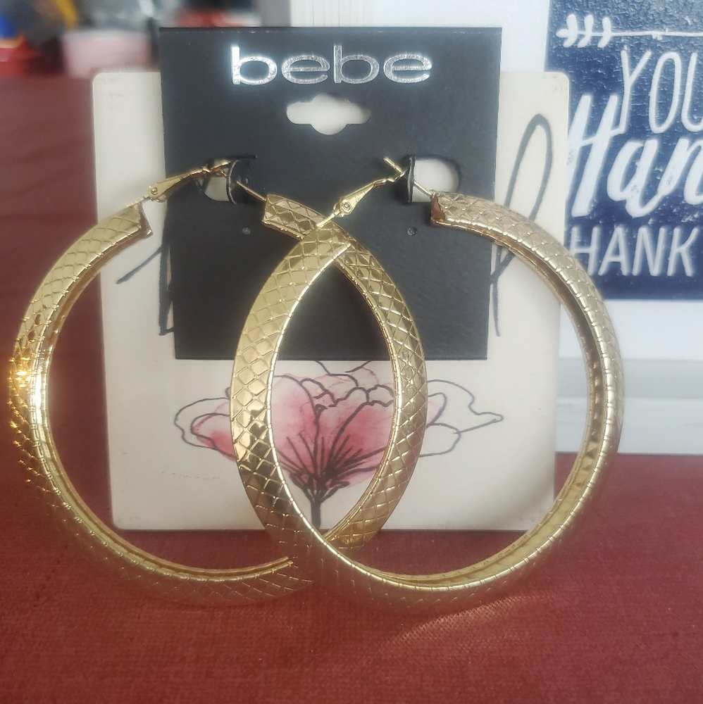 Bebe Gold Earrings